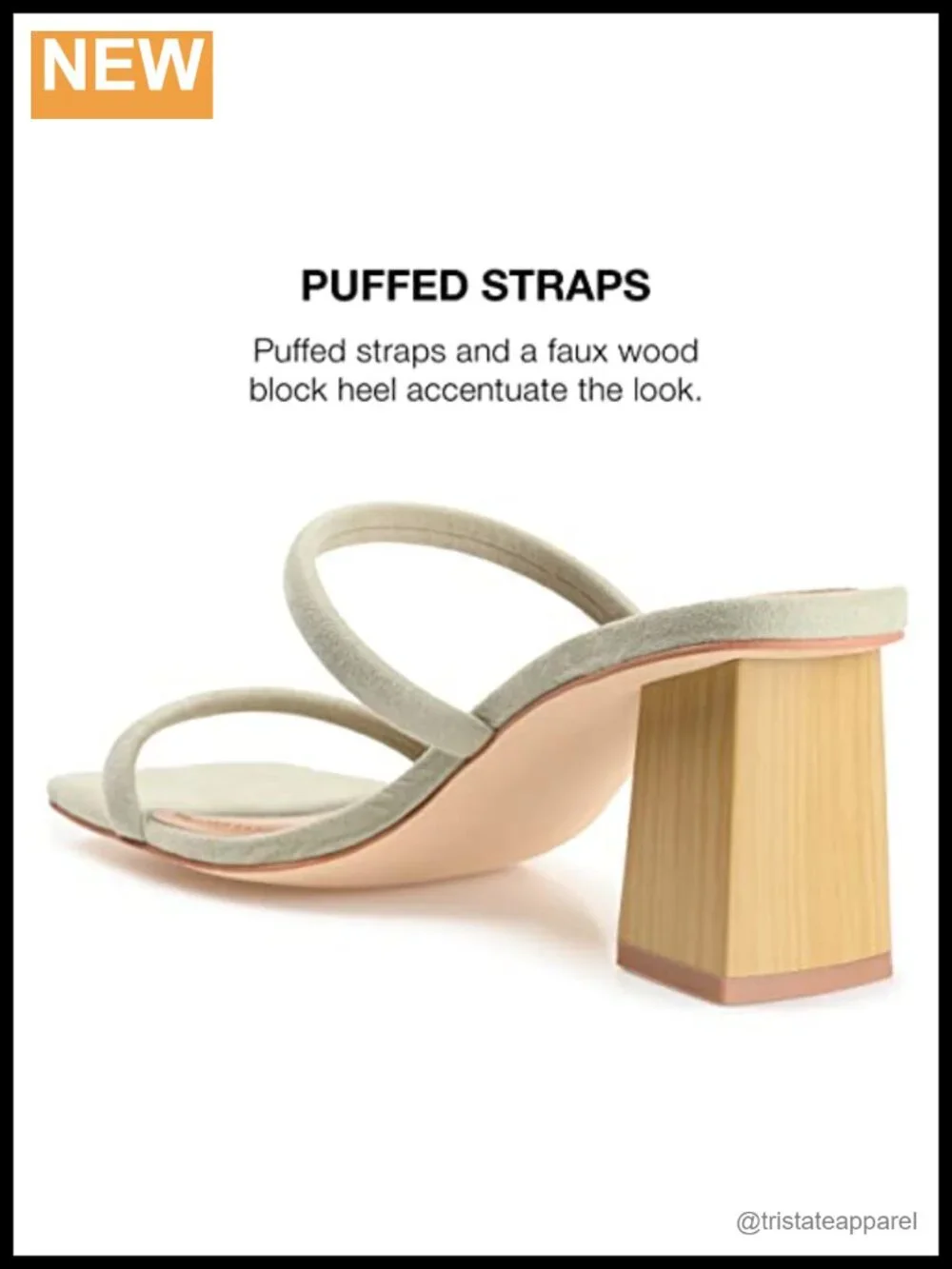 Comfort Foam Henrietta Block Heel Dress Sandals Slip On Multi Strap